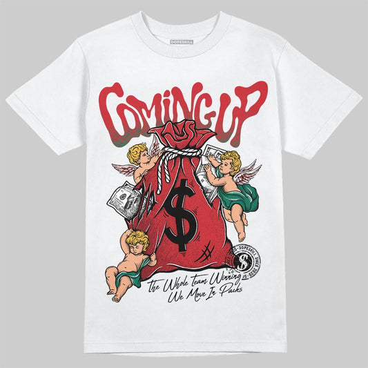 Jordan 3 Mexico 'El Vuelo' DopeSkill T-Shirt Money Bag Coming Up Graphic Streetwear - White