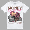 Dunk Low Smokey Mauve Playful Pink DopeSkill T-Shirt MOMM Graphic Streetwear - White 