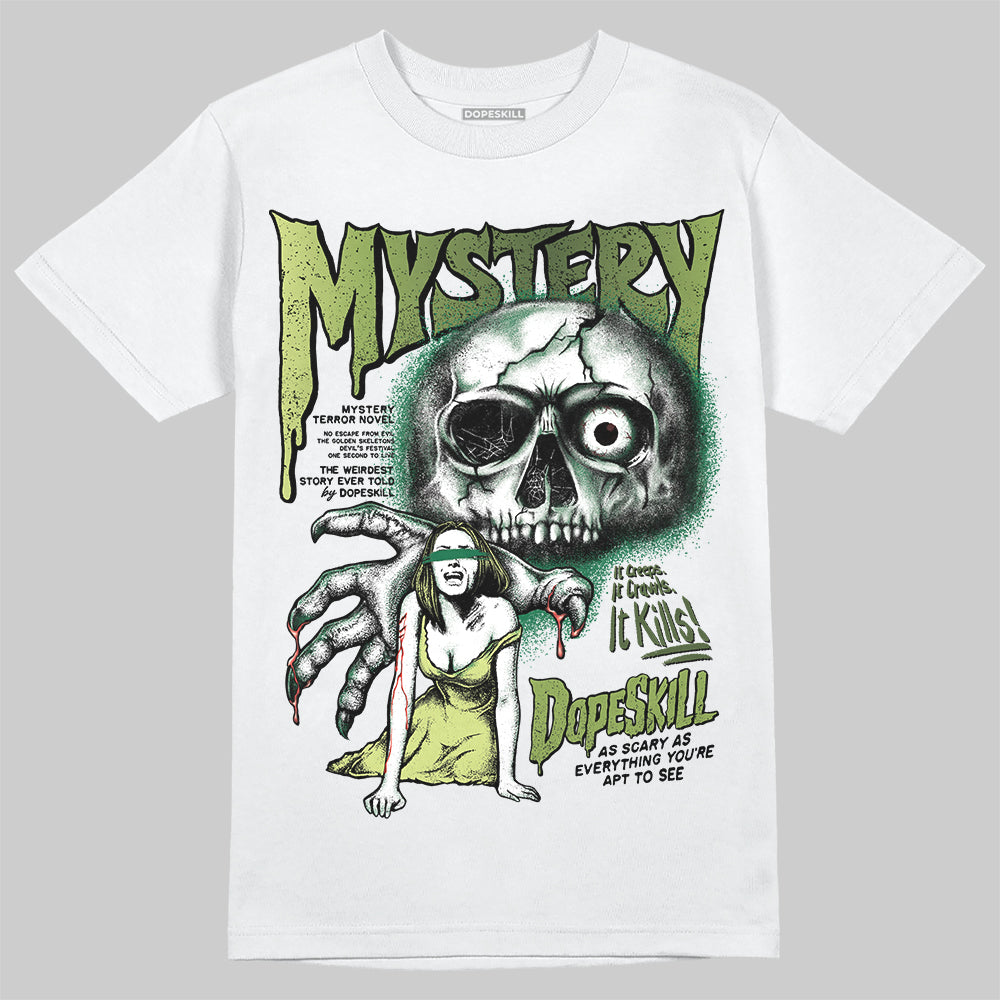 Foamposite Pro 'Pine Green' DopeSkill T-Shirt Mystery Ghostly Grasp Graphic Streetwear - White 