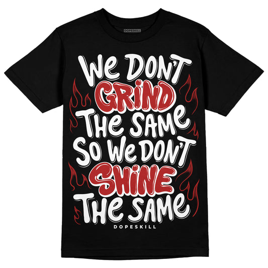 Jordan 14 "Black/White" DopeSkill T-Shirt Grind Shine Graphic Streetwear - Black 