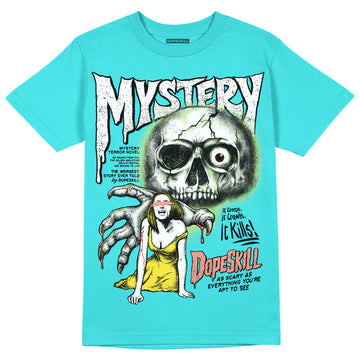 New Balance 9060 “Cyan Burst” DopeSkill Virtual Blue T-Shirt Mystery Ghostly Grasp Graphic Streetwear