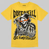 Jordan 4 Thunder DopeSkill T-Shirt Go Fund Your Self Graphic Streetwear - Daisy