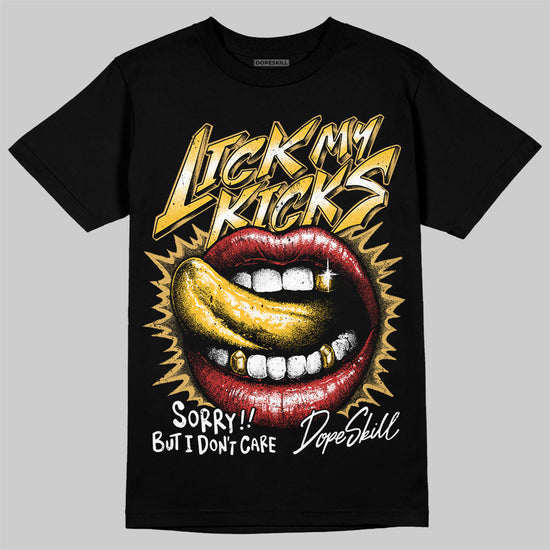 Jordan 12 "Phantom" DopeSkill T-Shirt Lick My Kicks Graphic Streetwear - Black