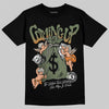 Jordan 4 Retro OG SP Undefeated (2025) DopeSkill T-Shirt Money Bag Coming Up Graphic Streetwear - Black