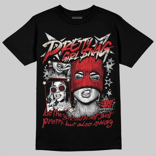 Adidas Samba OG ‘Talchum Pack ‑ Scarlet’ DopeSkill T-Shirt Pretty Girl Swag Graphic Streetwear - Black