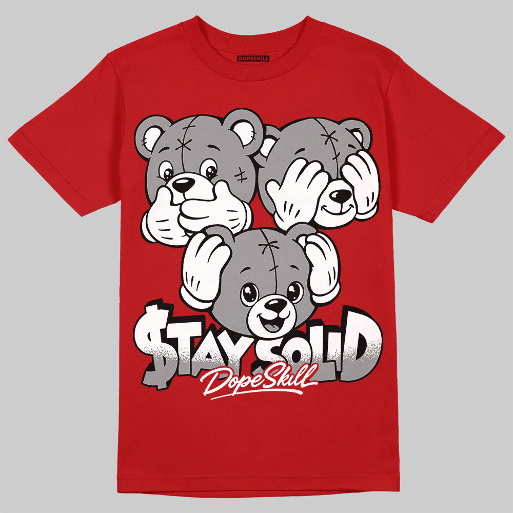 Jordan 4 Toro Bravo DopeSkill T-Shirt Stay Solid Graphic Streetwear - Red