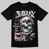 Jordan 4 Retro Valentine's Day (2026) (GS) DopeSkill T-Shirt Jealousy Graphic Streetwear - Black