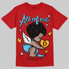 Red Sneakers DopeSkill T-Shirt All Of Me Graphic Streetwear - Red