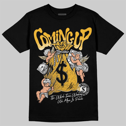 Jordan 5 'Tokyo' DopeSkill T-Shirt Money Bag Coming Up Graphic Streetwear - Black