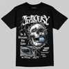 Jordan 5 Retro Wolf Grey (2026) DopeSkill T-Shirt Jealousy Graphic Streetwear - black
