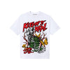 Red Sneakers DopeSkill T-Shirt Keepin' It Real Graphic Streetwear - White