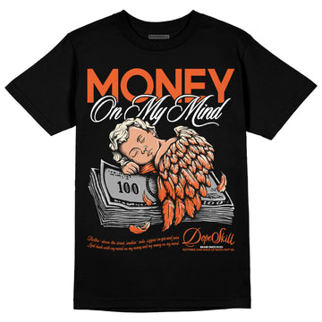 Jordan 3 Georgia Peach DopeSkill T-Shirt MOMM Graphic Streetwear - Black