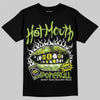 Jordan 13 Retro Bright Cactus DopeSkill T-Shirt Hot Mouth Graphic Streetwear - Black