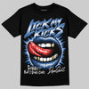 Jordan 12 “Blueberry” DopeSkill T-Shirt Lick My Kicks Graphic Streetwear - Black