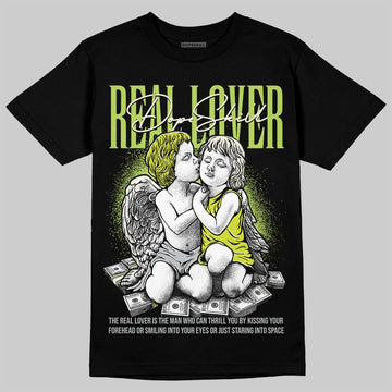 Air Max 90 x Patta Cyber and Particle Grey DopeSkill T-Shirt Real Lover Graphic Streetwear - Black