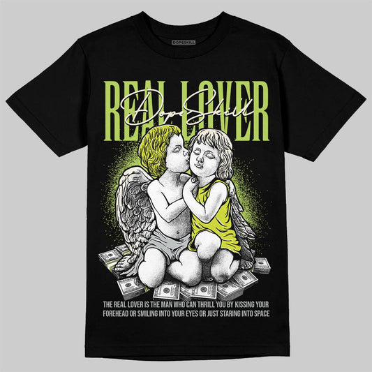 Air Max 90 x Patta Cyber and Particle Grey DopeSkill T-Shirt Real Lover Graphic Streetwear - Black