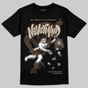 A Ma Maniére x Air Jordan 4 “Dark Mocha” DopeSkill T-Shirt Nevermind Graphic Streetwear - black