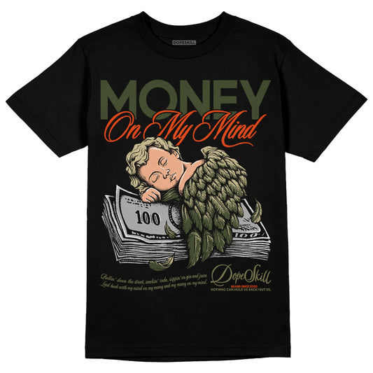 Olive Sneakers DopeSkill T-Shirt MOMM Graphic Streetwear - black