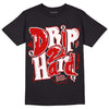 Jordan 1 Retro Low "Black Toe" DopeSkill T-Shirt Drip Too Hard Graphic Streetwear - Black