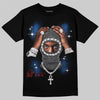 Jordan 3 "True Blue" DopeSkill T-Shirt Key of Life Graphic Streetwear - Black