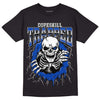 Jordan 5 Racer Blue DopeSkill T-Shirt Trapped Halloween Graphic Streetwear - Black