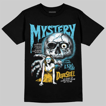 Jordan 11 Retro Gamma Blue (2025) DopeSkill T-Shirt Mystery Ghostly Grasp Graphic Streetwear - Black