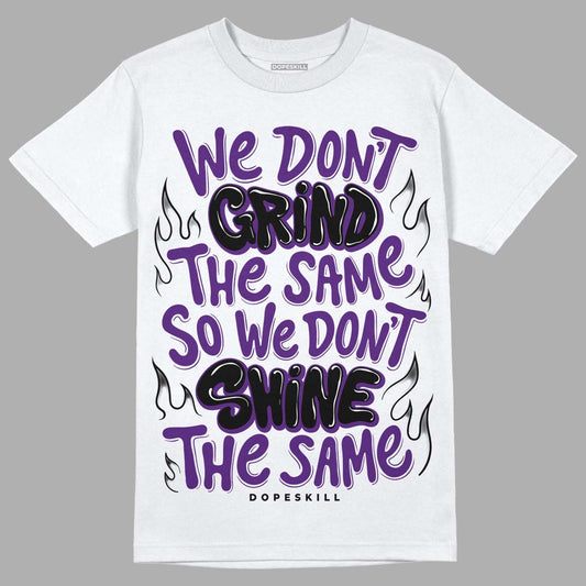Jordan 12 “Field Purple” DopeSkill T-Shirt Grind Shine Graphic Streetwear - White