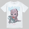 Jordan 1 Low SE Paw Print Pink Foam DopeSkill T-Shirt Money Talks Graphic Streetwear - WHite 