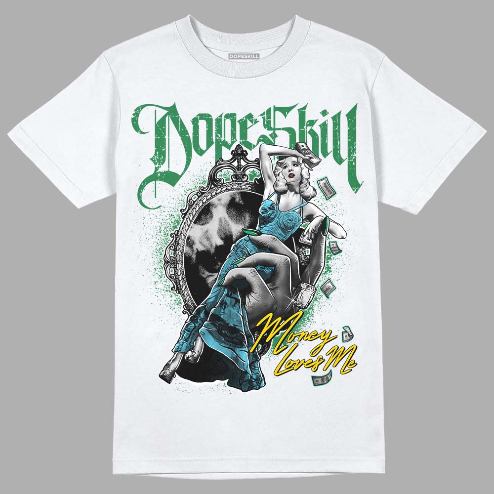 Dunk Low Ben & Jerry’s Chunky Dunky DopeSkill T-Shirt Money Loves Me Graphic Streetwear - White 