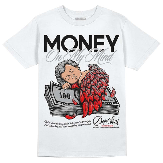 Jordan 1 Low OG “Shadow” DopeSkill T-Shirt MOMM Graphic Streetwear - White