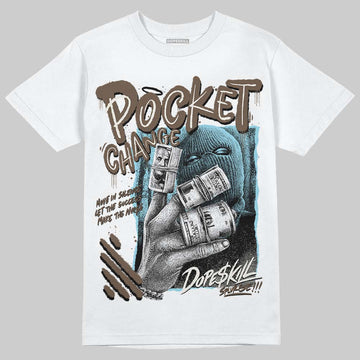 Asics Gel-Kayano 12.1 Cream/Stillwater DopeSkill T-Shirt Pocket Change Graphic Streetwear - White