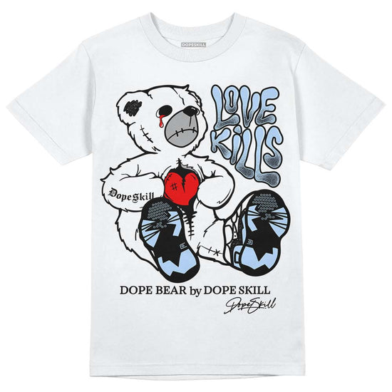 Jordan 6 “Reverse Oreo” DopeSkill T-Shirt Love Kills Graphic Streetwear - White