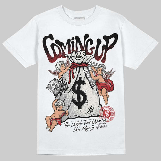 Nigel Sylvester x Jordan 1 Low OG “Nitro” DopeSkill T-Shirt Money Bag Coming Up Graphic Streetwear - WHite 