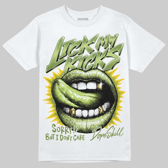 Dunk Low Pro SB 'Fruity Pack - Green Apple' DopeSkill T-Shirt Lick My Kicks Graphic Streetwear - White