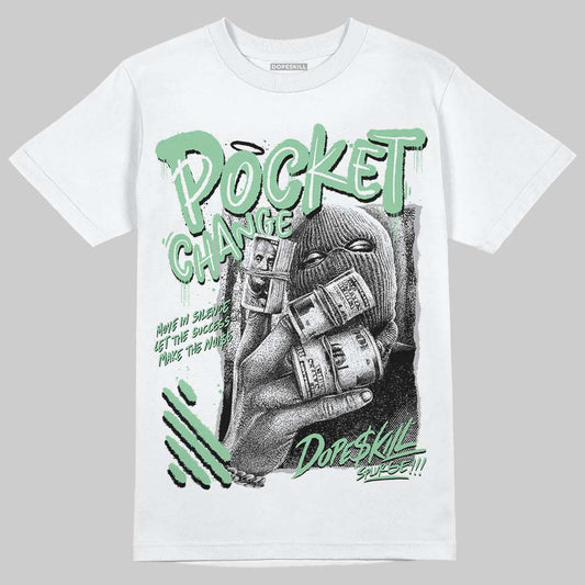 Asics Gel-Kayano 12.1 White/Menthol DopeSkill T-Shirt Pocket Change Graphic Streetwear - White
