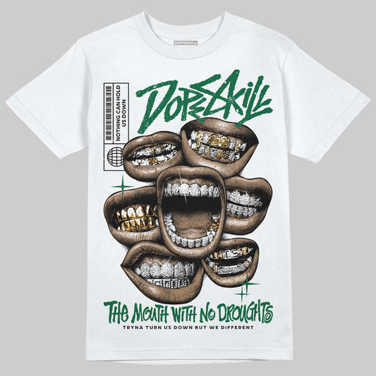 ASICS Gel-Nimbus 10.1 Invincible HTTP 404 Green DopeSkill T-Shirt The Mouth With No Droughts Graphic Streetwear - White