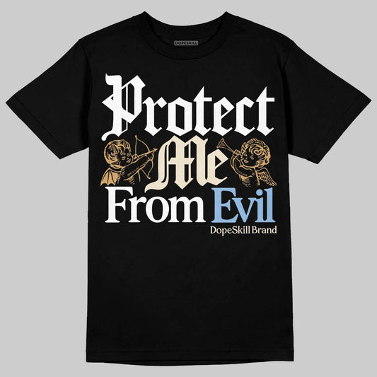 Nike Air Diamond Turf Must Be the Money DopeSkill T-Shirt Protect Me From Evil Graphic Streetwear - Black