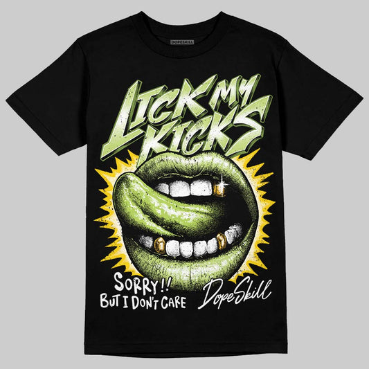 Dunk Low Pro SB 'Fruity Pack - Green Apple' DopeSkill T-Shirt Lick My Kicks Graphic Streetwear - Black