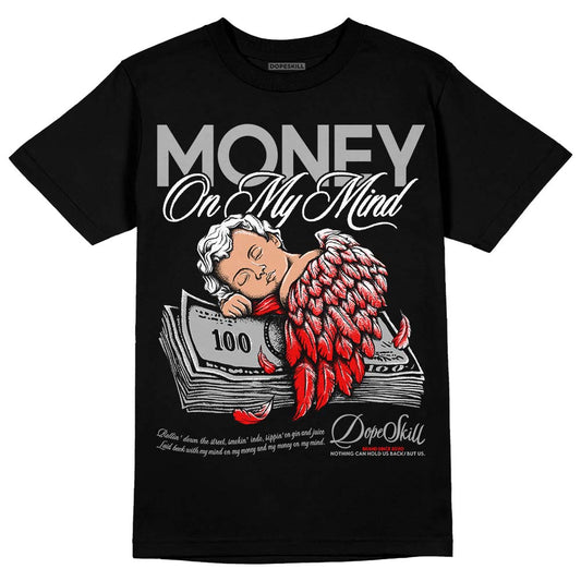 Jordan 1 Low OG “Shadow” DopeSkill T-Shirt MOMM Graphic Streetwear - Black