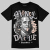 Asics Gel-1130 ‘Oyster Grey’ DopeSkill T-Shirt Money Don't Lie Graphic Streetwear - Black