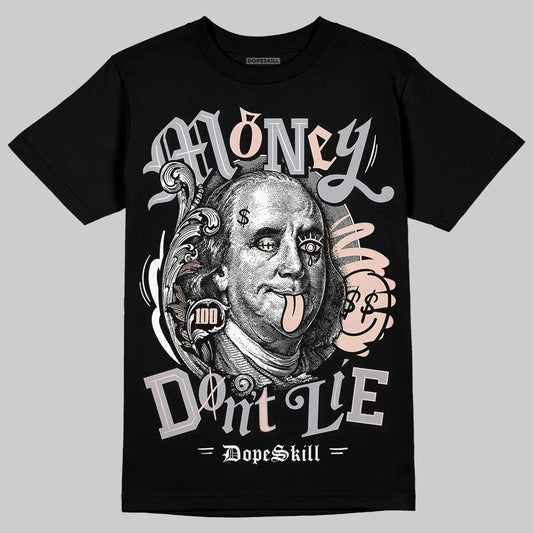 Asics Gel-1130 ‘Oyster Grey’ DopeSkill T-Shirt Money Don't Lie Graphic Streetwear - Black