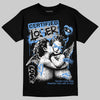 Jordan 5 Black University Blue DopeSkill T-Shirt Certified Lover Graphic Streetwear - Black