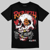 Jordan 5 "Sunset" DopeSkill T-Shirt Rebirth Graphic Streetwear - Black