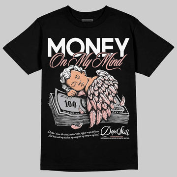 Jordan 1 Low OG “Rust Pink” DopeSkill T-Shirt MOMM Graphic Streetwear - black