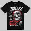 Jordan 4 “Flight Club” DopeSkill T-Shirt Jealousy Graphic Streetwear - Black