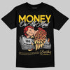 Quai 54 x Air Jordan 1 Retro Low OG Tour Yellow Black DopeSkill T-Shirt MOMM Graphic Streetwear - Black