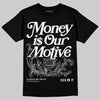 New Balance 1906R ‘White Gold’ DopeSkill T-Shirt Money Is Our Motive Typo Graphic Streetwear - Black