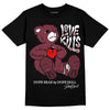 Jordan 1 Retro High OG “Team Red” DopeSkill T-Shirt Love Kills Graphic Streetwear - Black