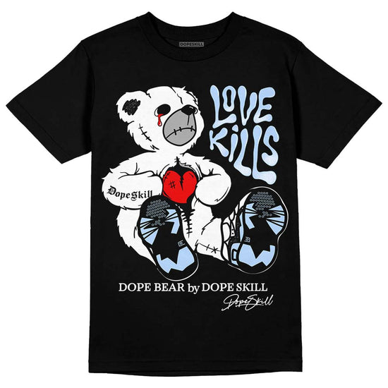 Jordan 6 “Reverse Oreo” DopeSkill T-Shirt Love Kills Graphic Streetwear - Black