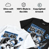 Black University Blue 5s DopeSkill T-Shirt Certified Lover Graphic